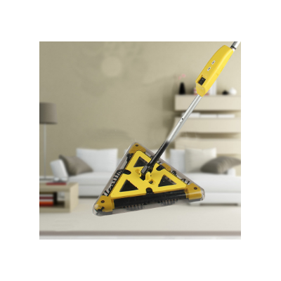 Detachable cordless triangle electric floor sweeper edge cleaning brushes gets the mess along walls and in corner